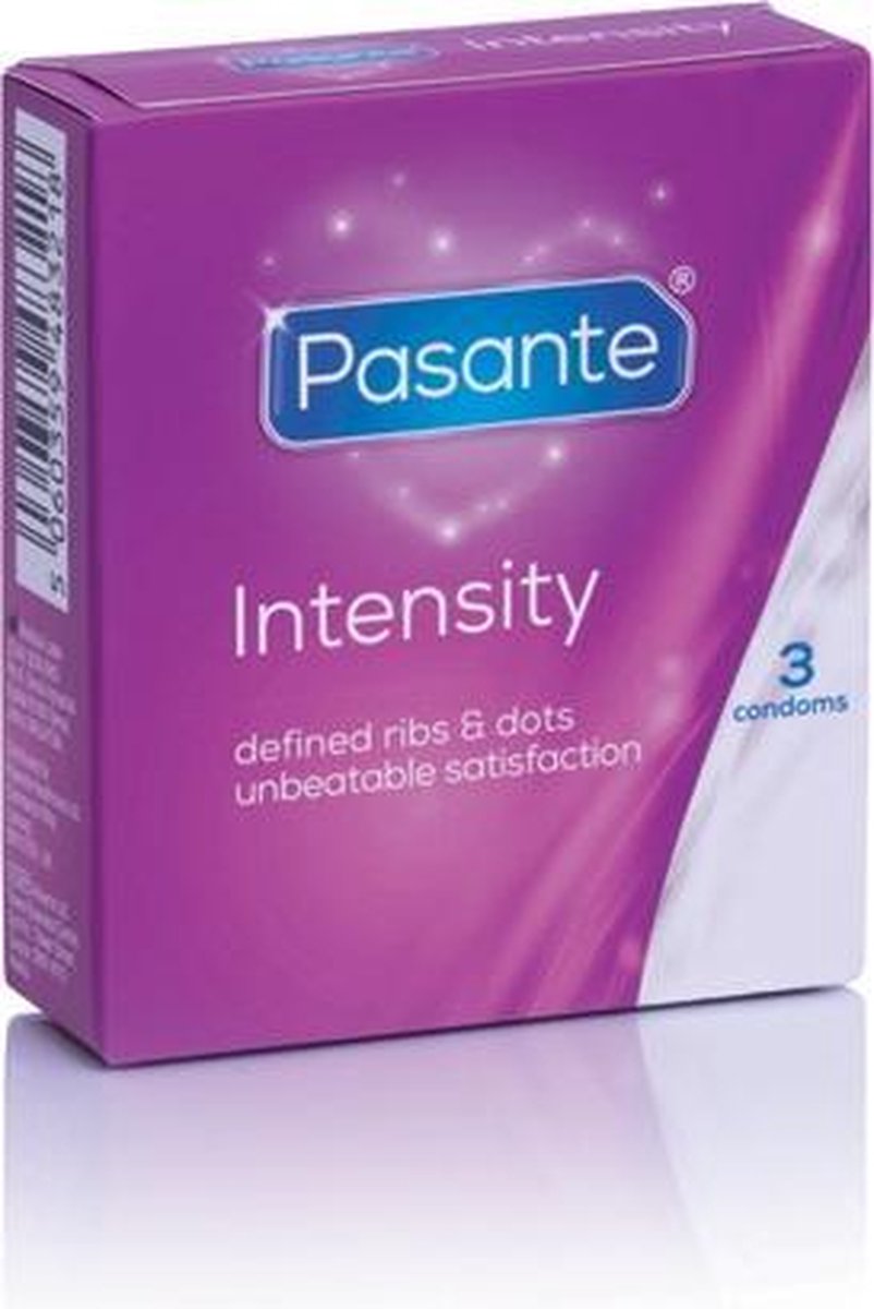 Bundle - Pasante - Pasante Intensity condooms 3st met glijmiddel