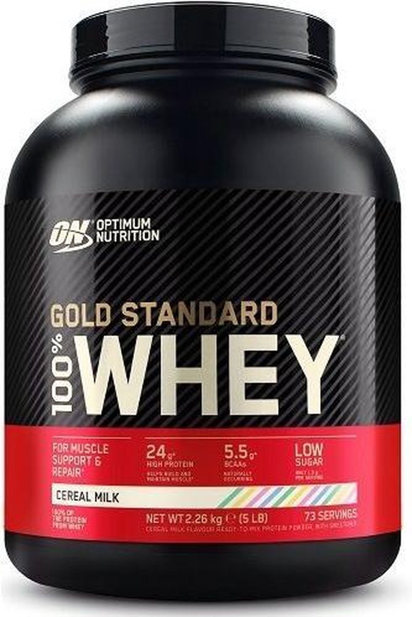 100% Whey Gold Standard 2270gr Cereal Milk