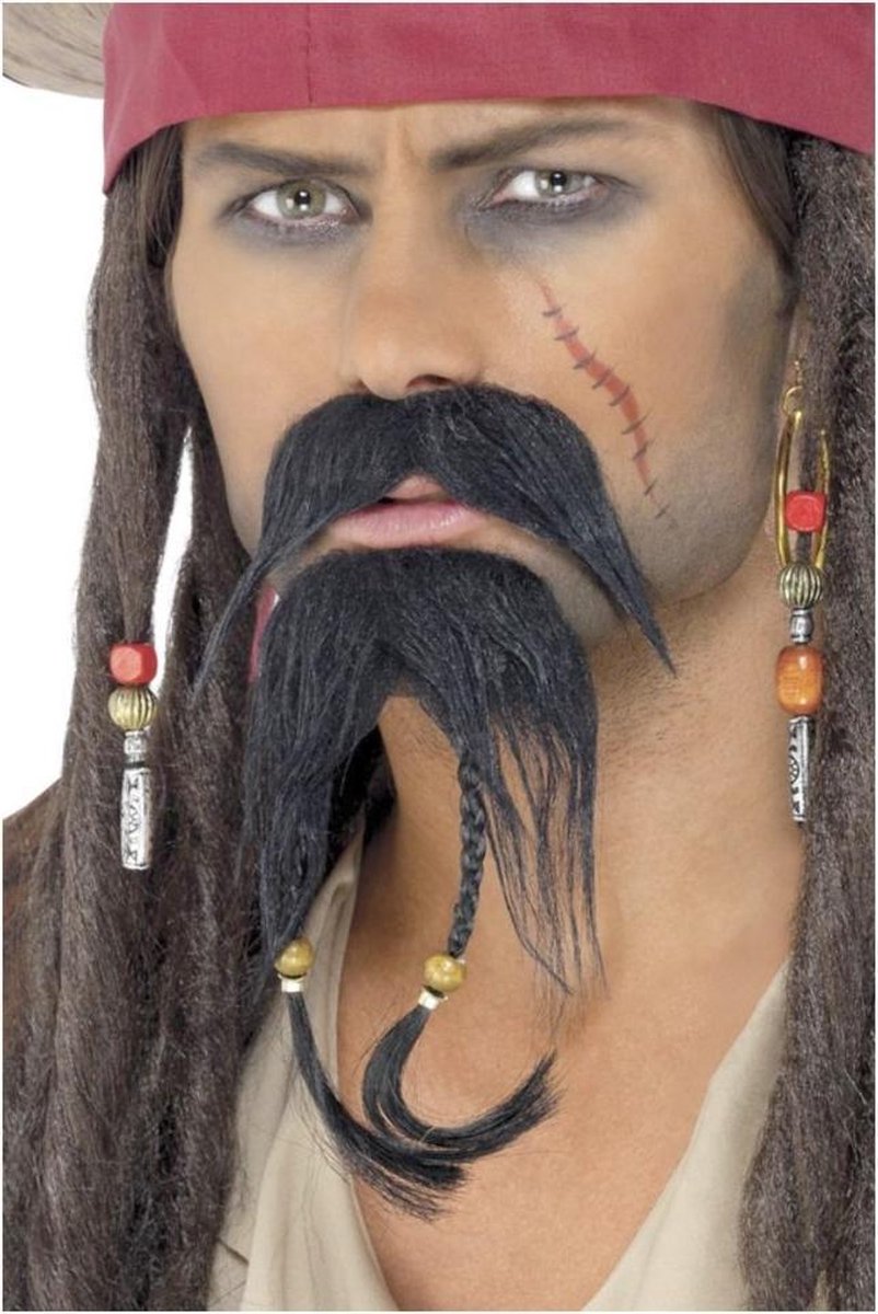 Baard & snor - Piraat