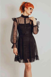 Jawbreaker Skater jurk -XL- Don't Mesh With My Heart Zwart