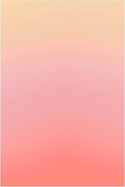 Bresser Achtergronddoek van 100% Katoen - 80x120 cm - Stof met Print - Coral Gradiënt