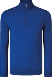 Callaway Ribbed ¼ zip Merino sweater