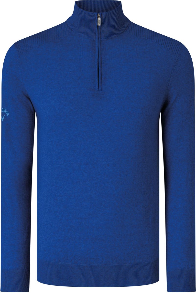 Callaway Ribbed ¼ zip Merino sweater
