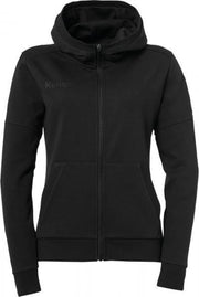 Kempa Status Hood Jacket Dames - zwart - maat L