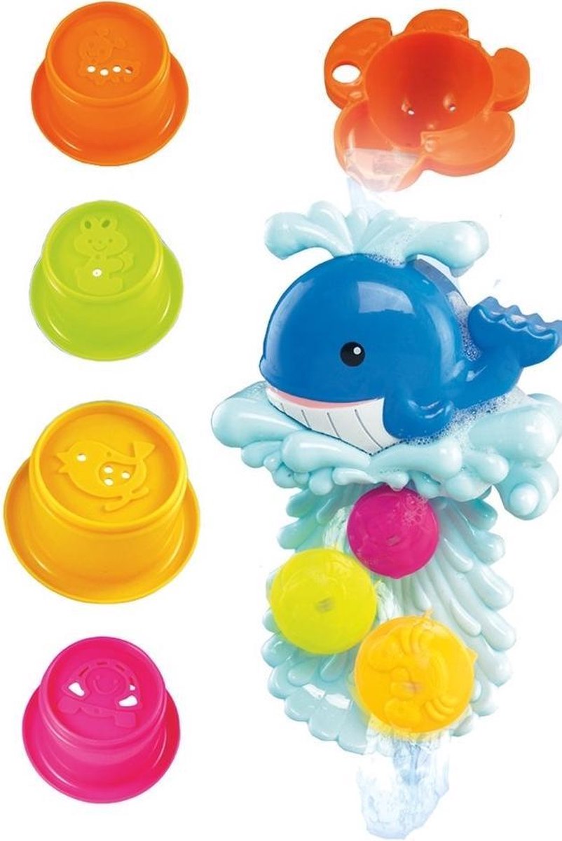 Bino Badset Walvis Junior 6-delig