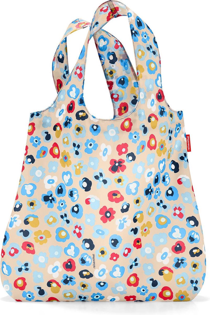 Reisenthel Mini Maxi Shopper Opvouwbare Boodschappentas - 15L - Millefleurs Zand