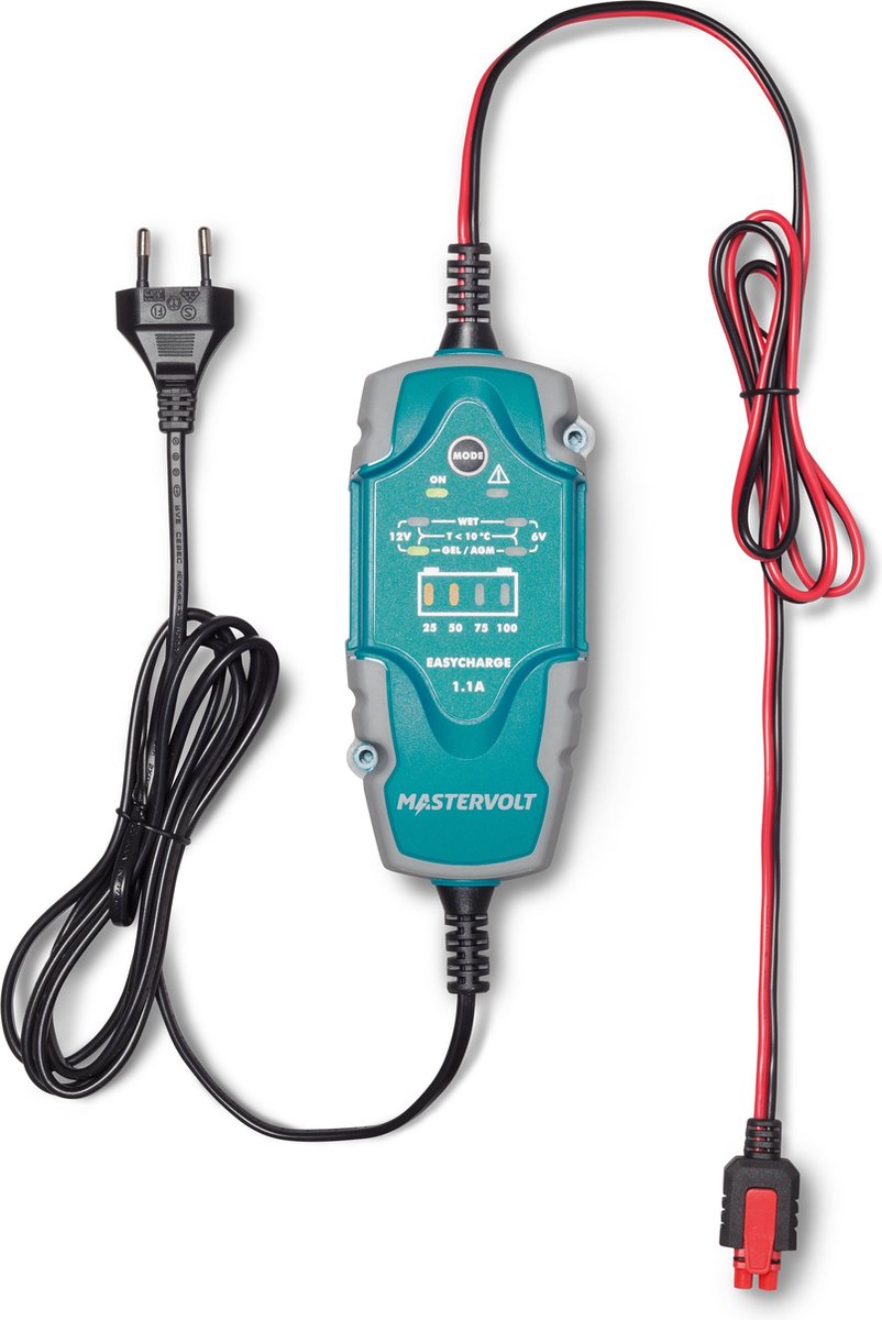 Mastervolt EasyCharge Portable Acculader 6-12 Volt 1