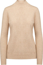 Soft turtleneck beige