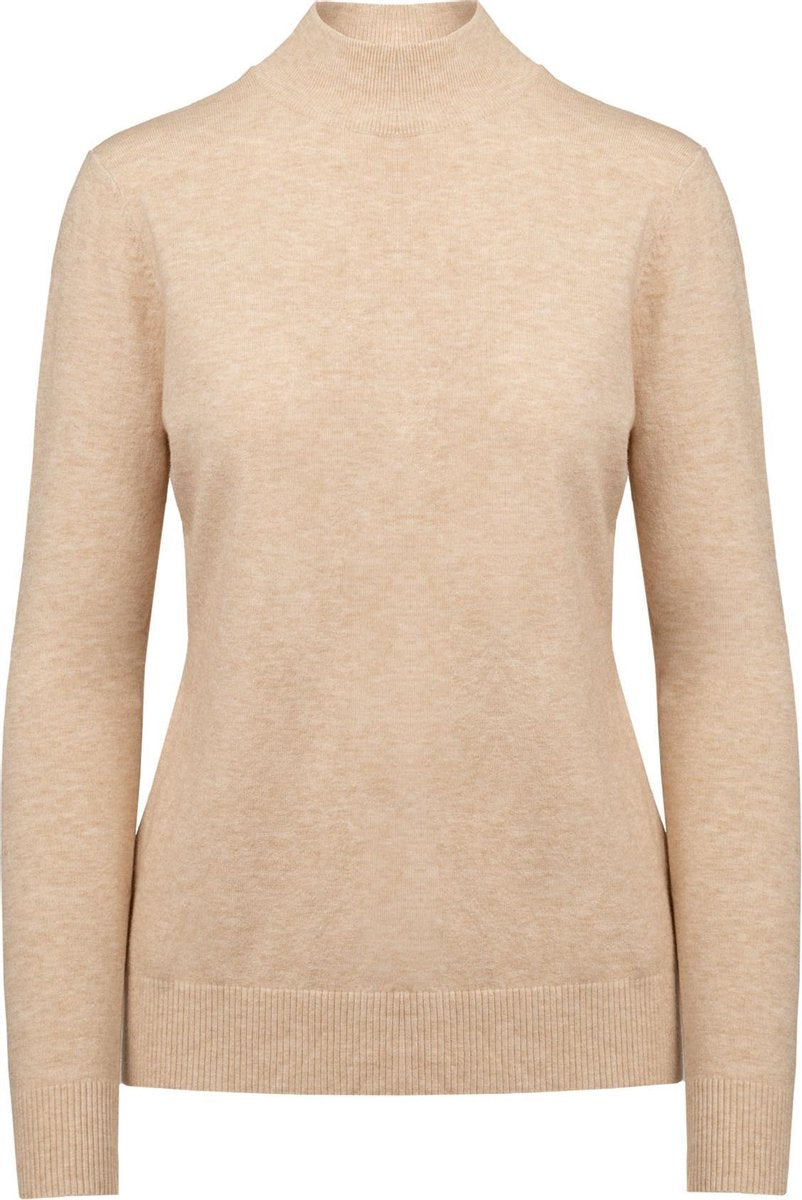 Soft turtleneck beige