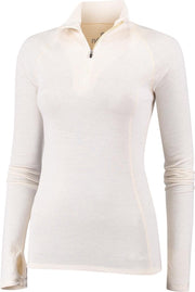 Rough [W] Zip-neck M Almond