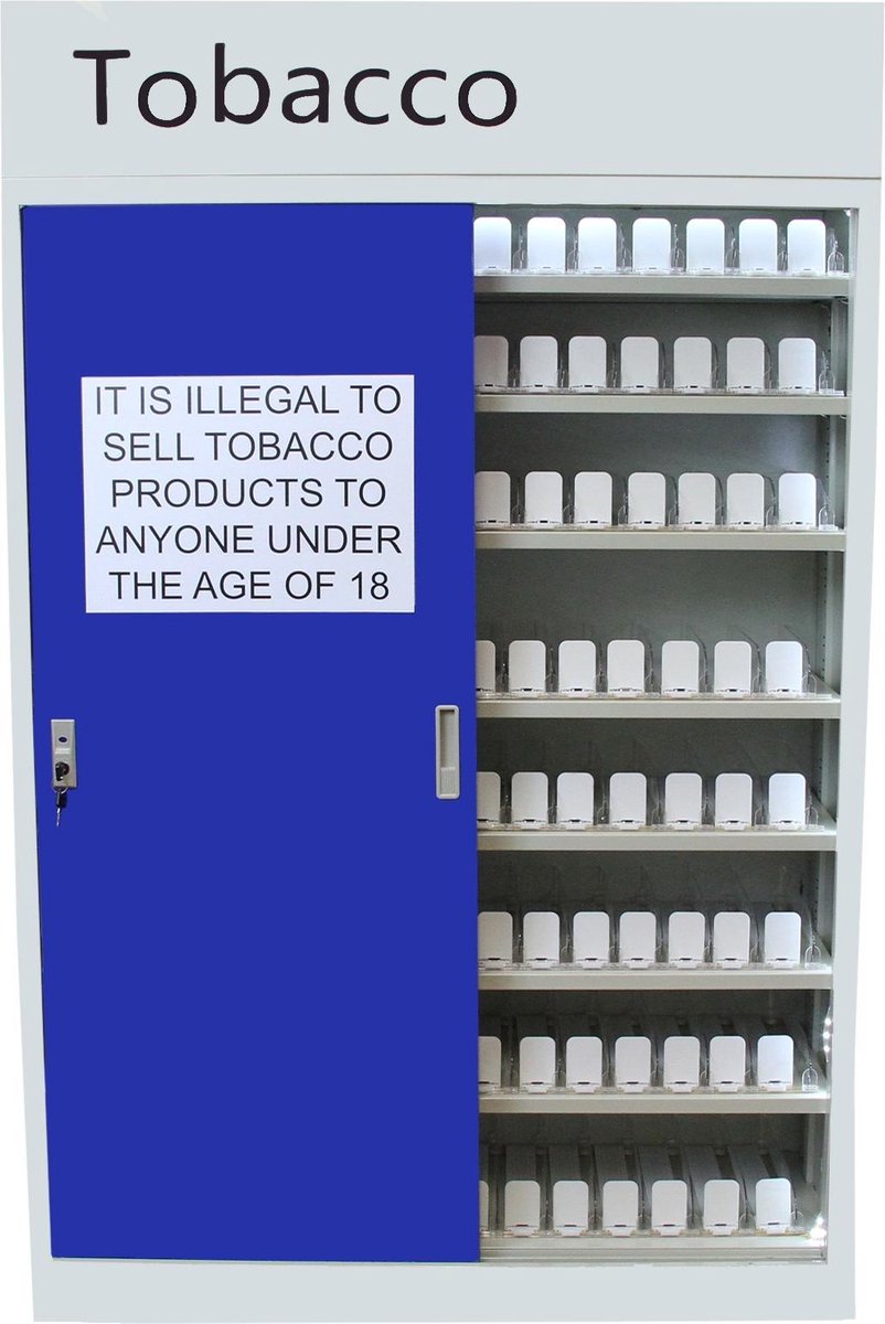 Cigarette Display Cabinet