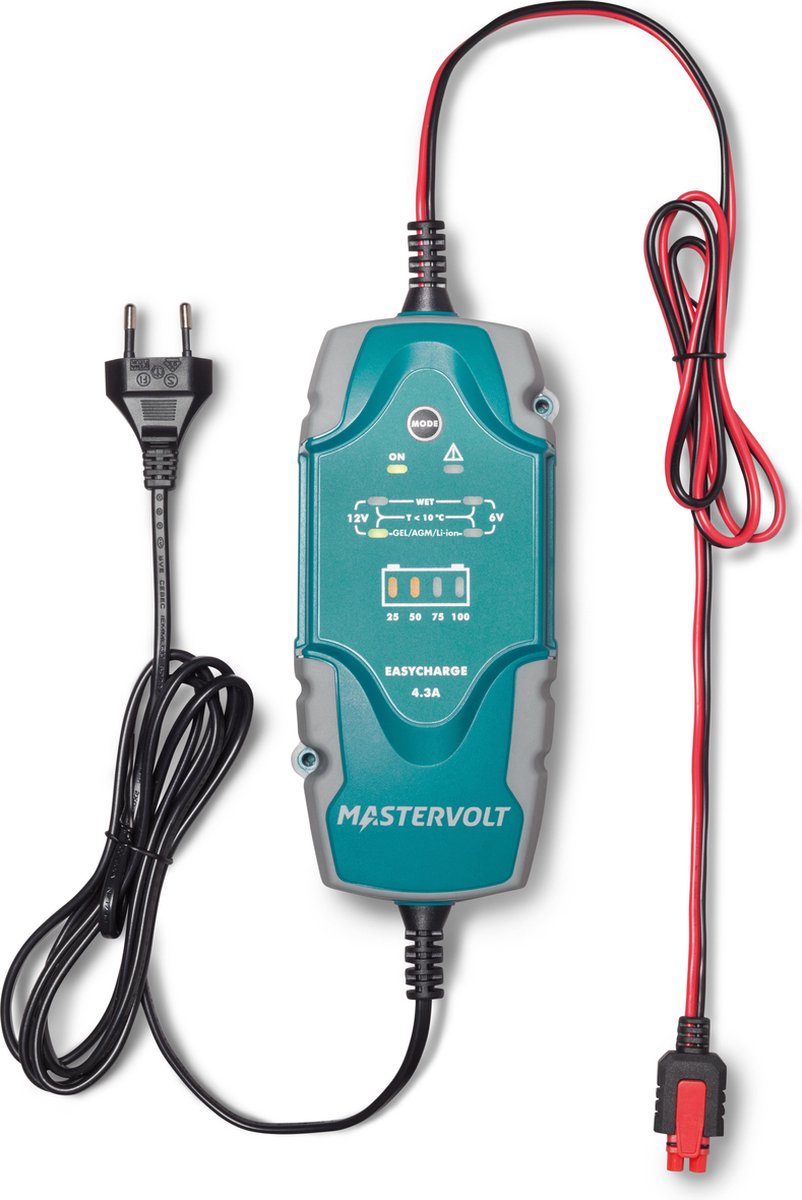 Mastervolt EasyCharge Portable Acculader 6-12 Volt 4