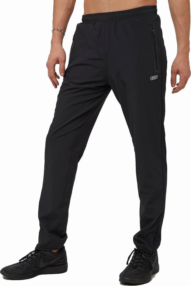 Inq Summit Lange Hardloopbroek Zwart Heren