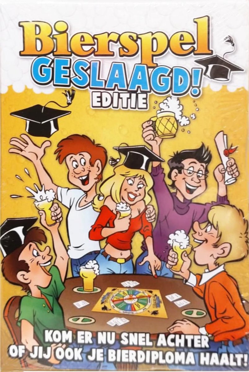 Bierspel "Geslaagd'' Editie