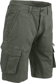 D.five Outdoorshort Heren Katoen Donkergroen Maat M