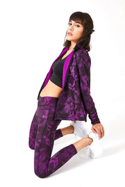 cúpla Women's Activewear Zip Jacket Fashionable Sportswear for Training Gym Running with Pockets