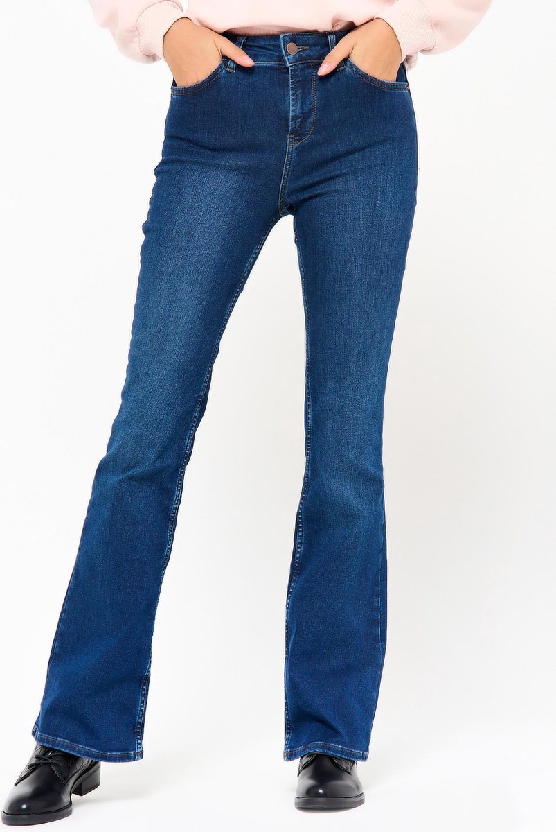 Skinny denim broek - Donker Blauw