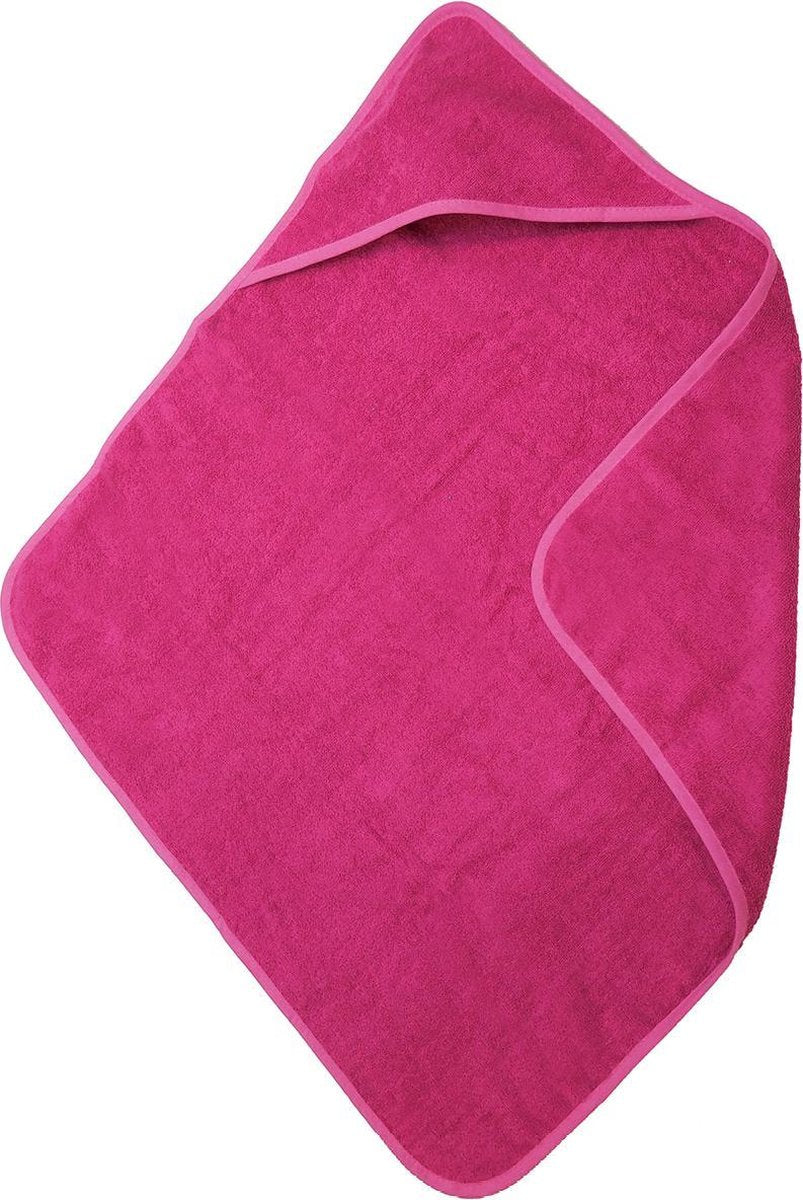 Unico Baby Badcape 75x75cm 5 stuks-Magenta