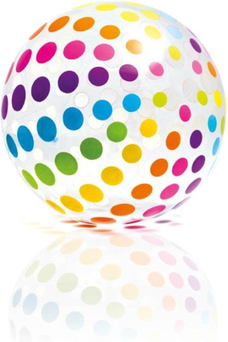 Mega neon strandbal 107 cm