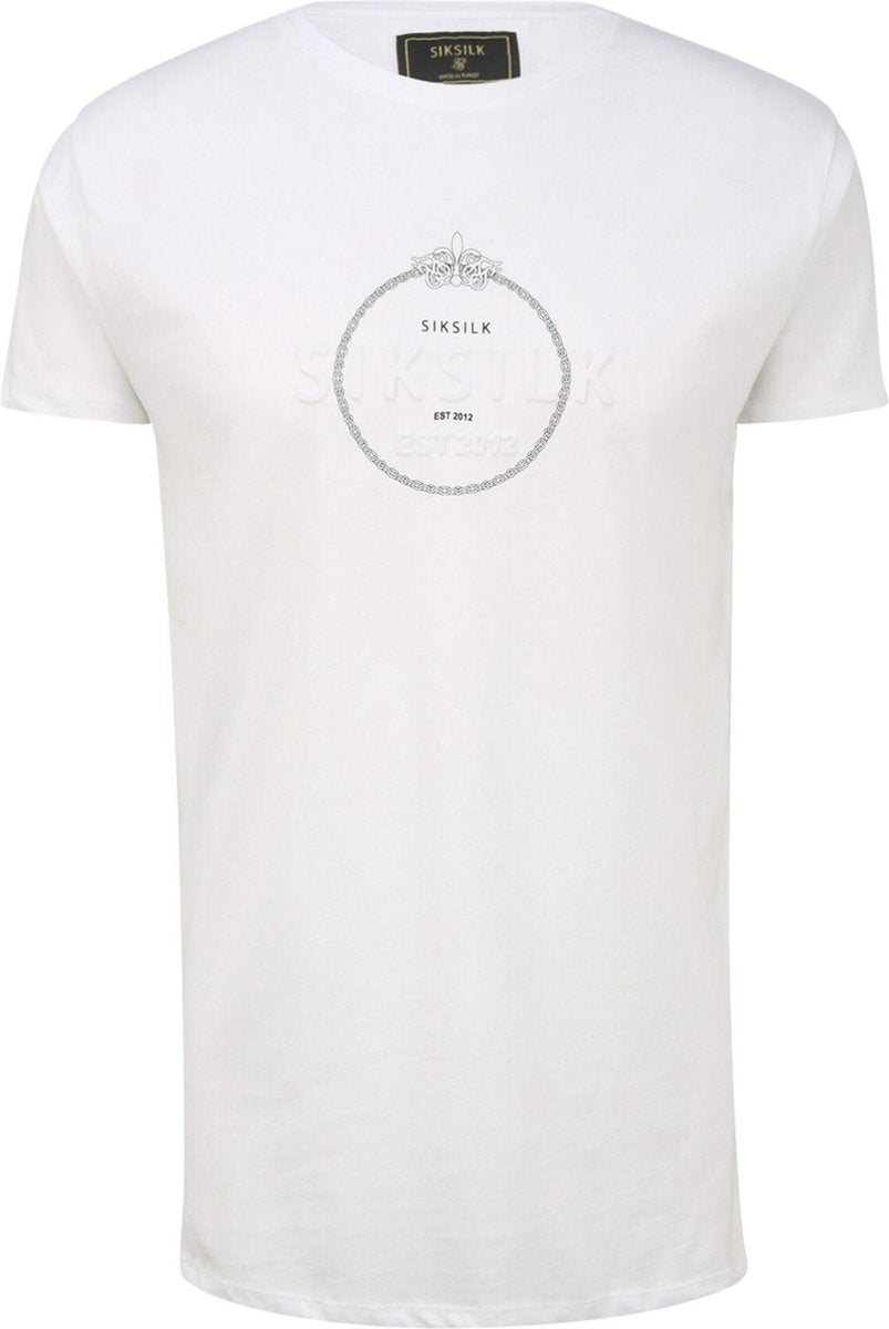 Siksilk shirt Zwart-M