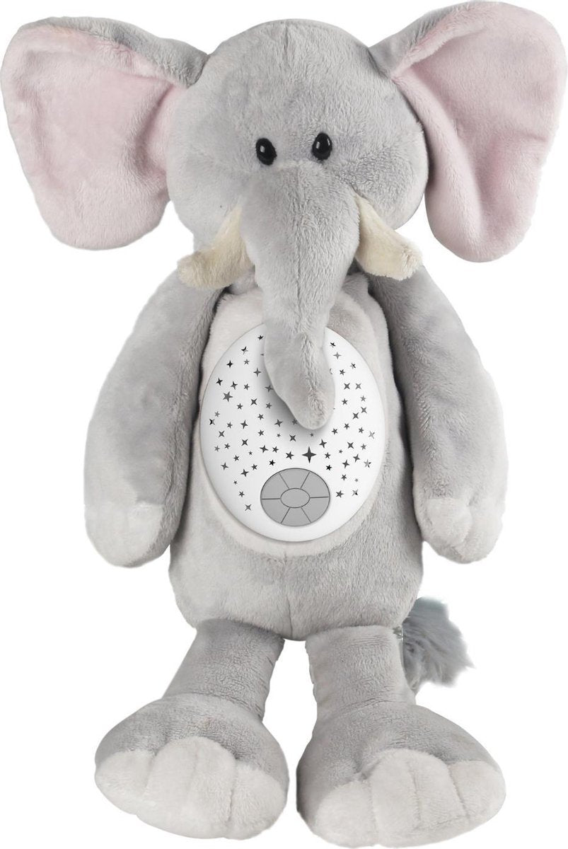 Olifant - knuffel -  sterren projector - galaxy projector - sterrenhemel - star projector - sterrenlamp - starry projector light