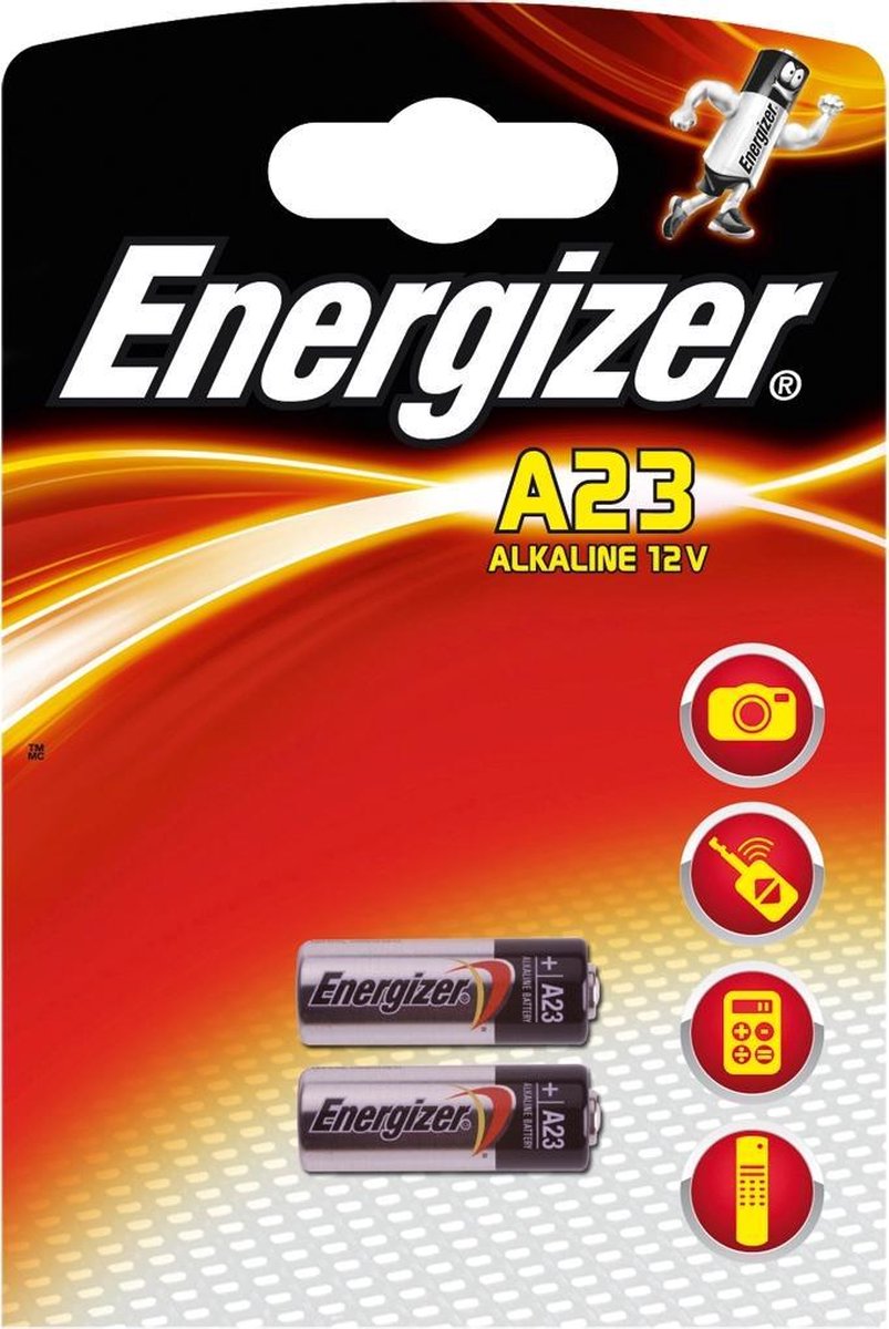 Energizer niet-oplaadbare batterijen Batterij Energizer A23/pak 2