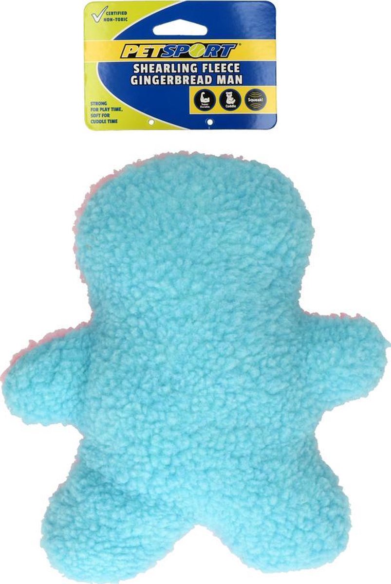 Shearling Fleece Gingerbread Man