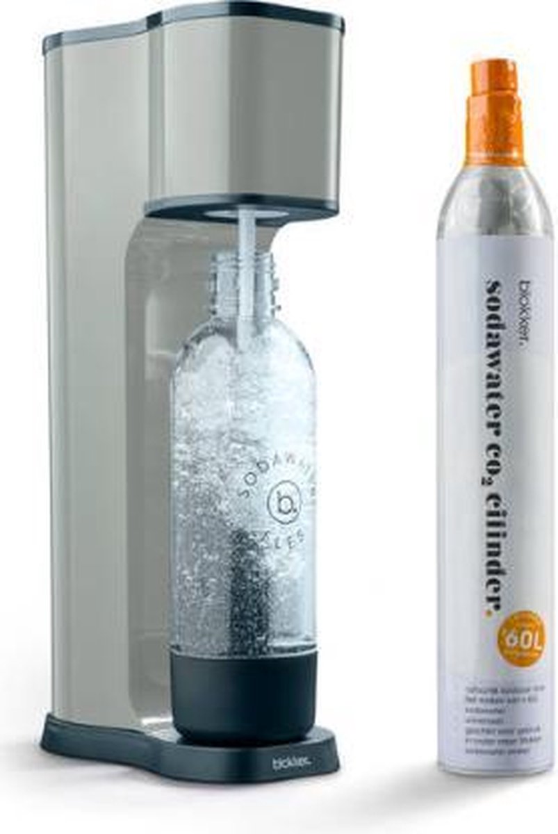 Blokker sodawater maker starterset - grijs