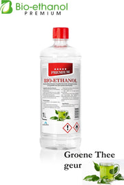 Adana Bio-Ethanol met  Groene Thee geur-PREMIUM- bioethanol -biobrandstof - 1 liter