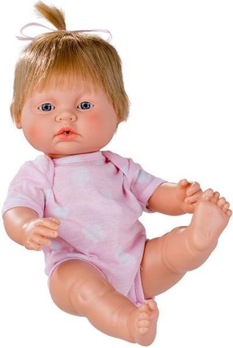 Berjuan Babypop Newborn Blond 38 Cm Meisje