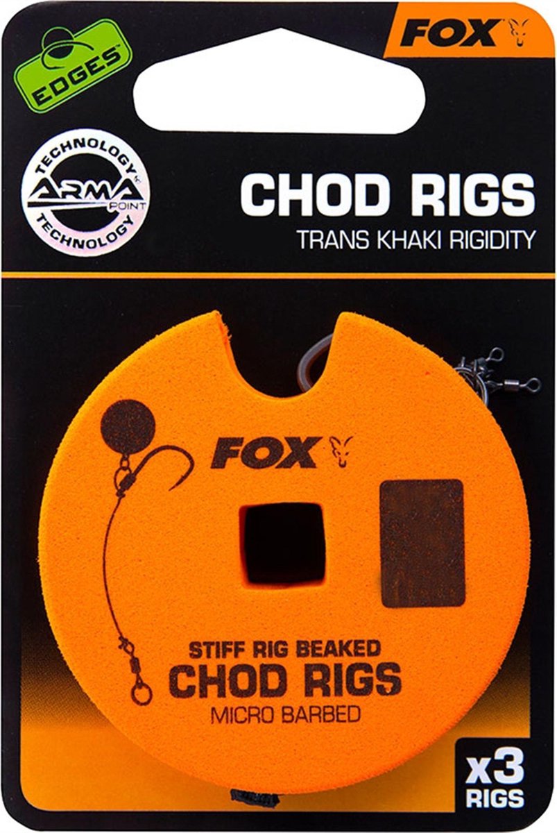"Fox - Edges Arma Point Beaked Chod Rig | 25lb | Maat 6 - "