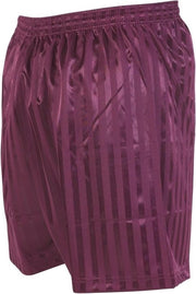 Precision Training Voetbalbroekje Precision Striped Junior Polyester Bordeaux Mt S