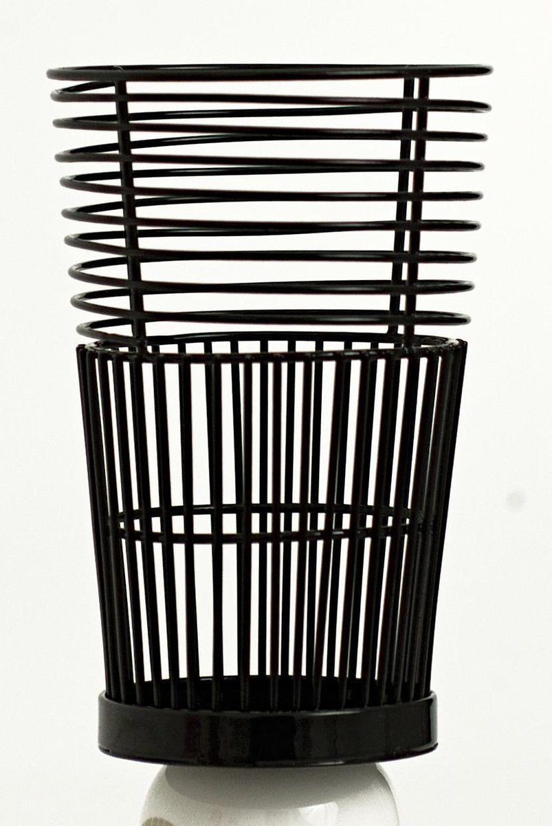 Salt&Pepper Studio Soepstengelmand - H16 cm - Draad zwart