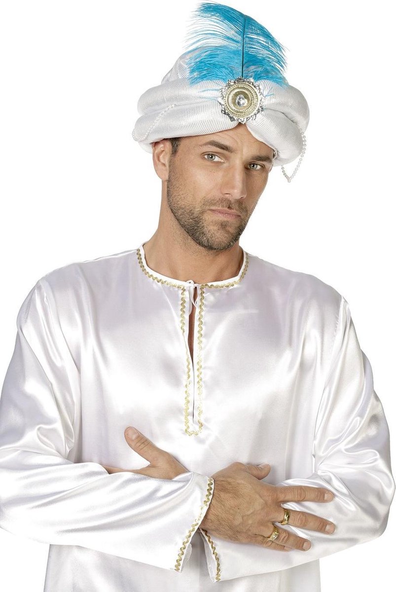 Arabische sultan tulband voor volwassenen  - Verkleedhoofddeksel - One size