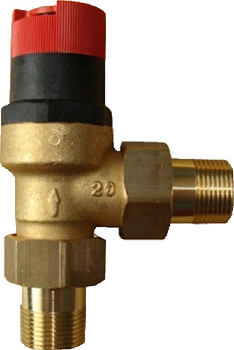 Honeywell Ultraline Overstortventiel met draadkoppeling 3/4 budr