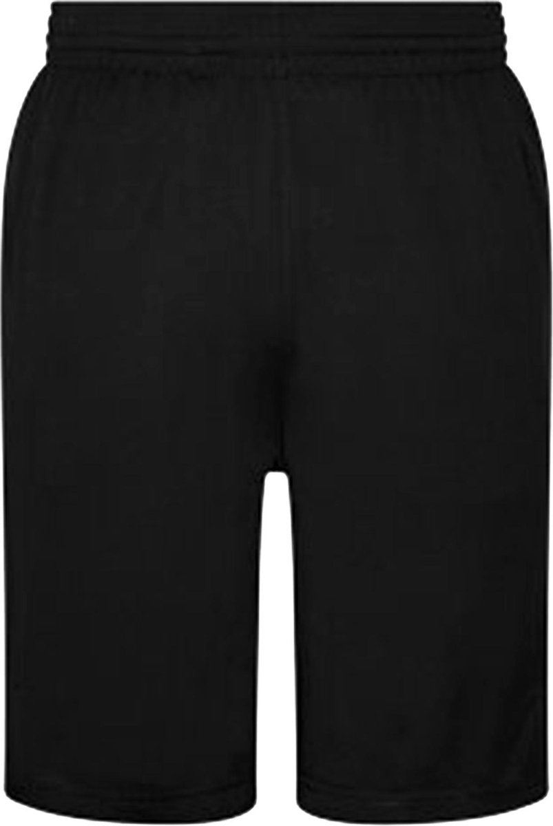 AWDis Gewoon Cool Mens Panel Shorts (Jet Zwart)