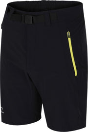 Hannah Korte Broek Geiry Heren Polyamide/elastaan Zwart Mt L