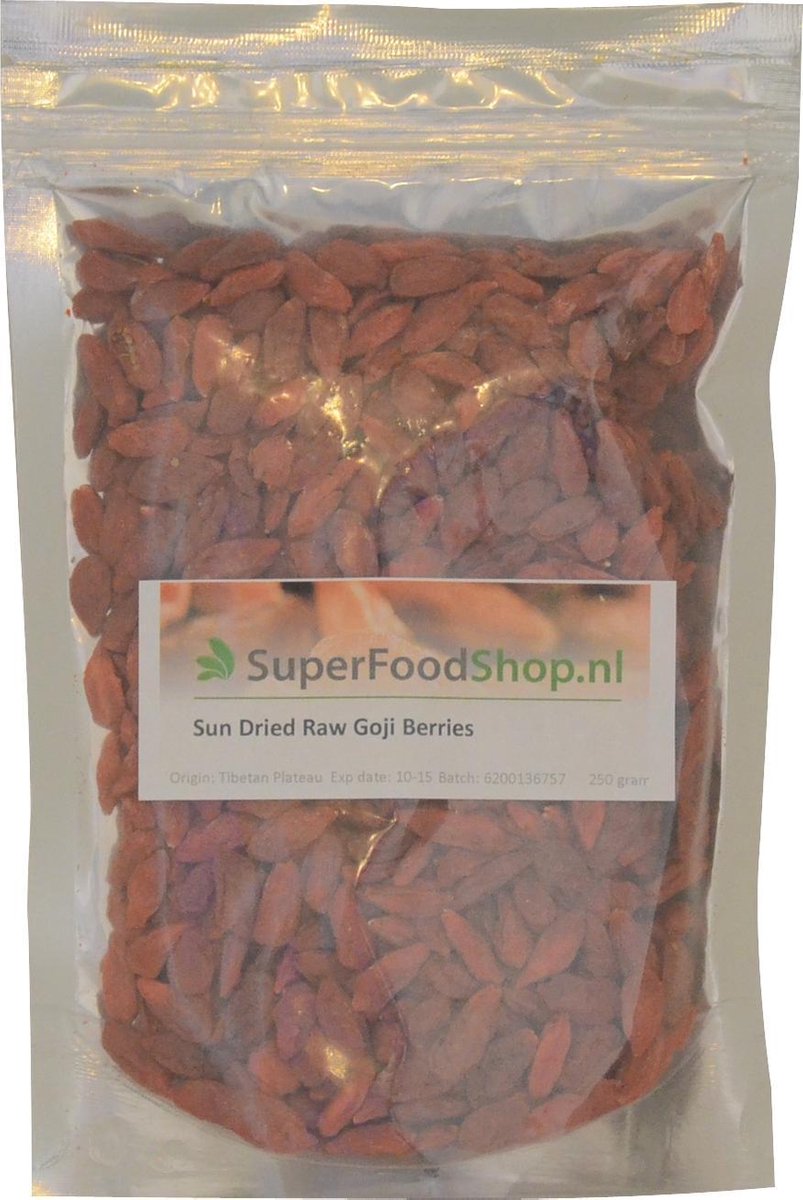 Goji Bessen Raw & Sun Dried