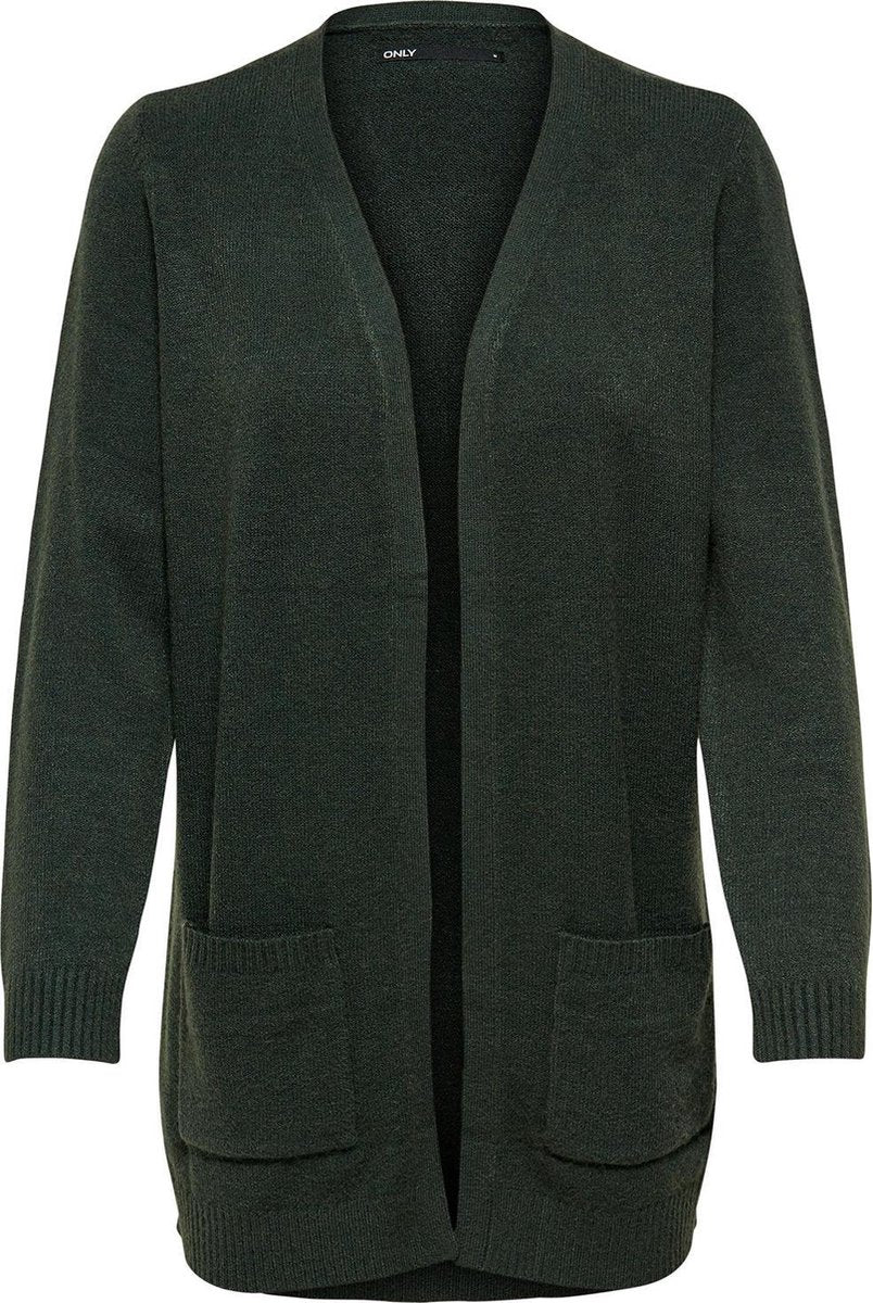 Onllesly L/s Open Cardigan Knt Noos 15174274 Green Gables/w. Melange