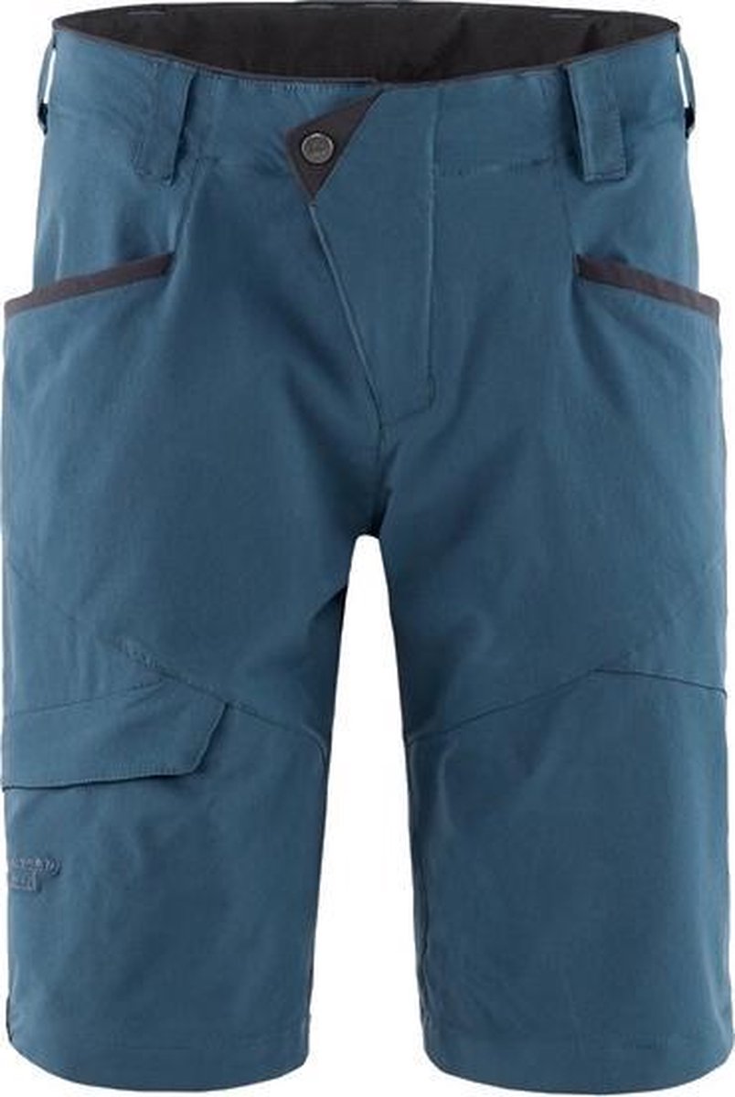 Klättermusen Outdoorshort Magne 2.0 Heren Polyamide Blauw Mt Xs