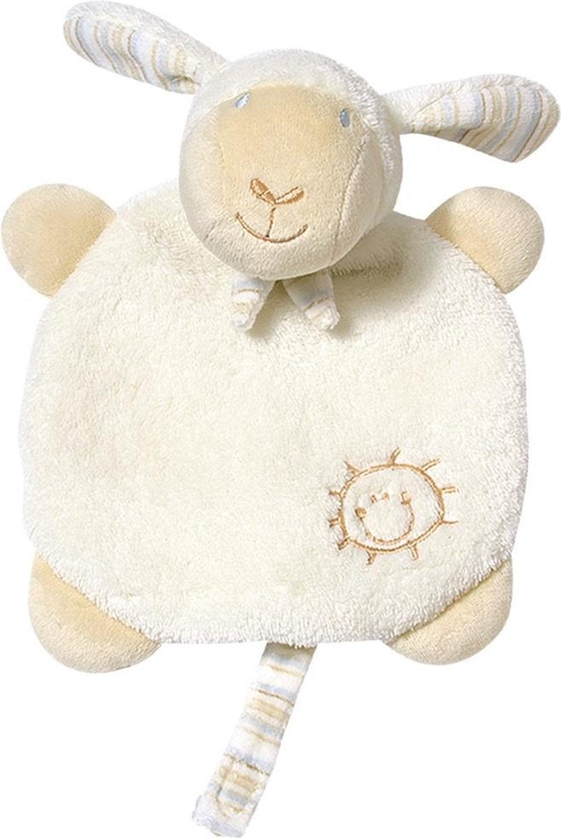 Fehn Knuffeldoekje Schaap Crème 20 Cm