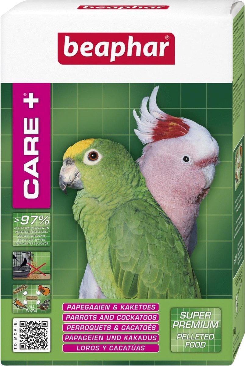 Beaphar Care+ Papegaai & Kaketoe 1 kg