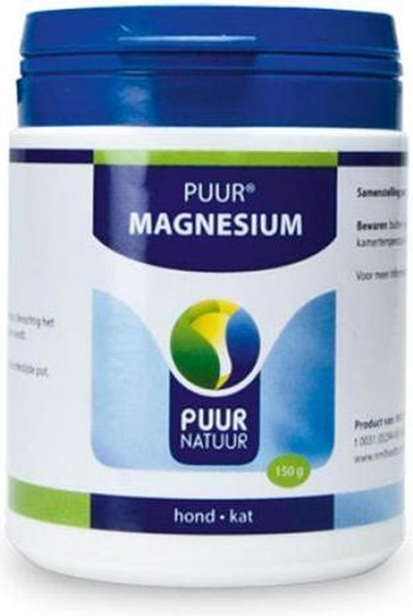 Puur magnesium  hond & kat - 150 gr - 1 stuks