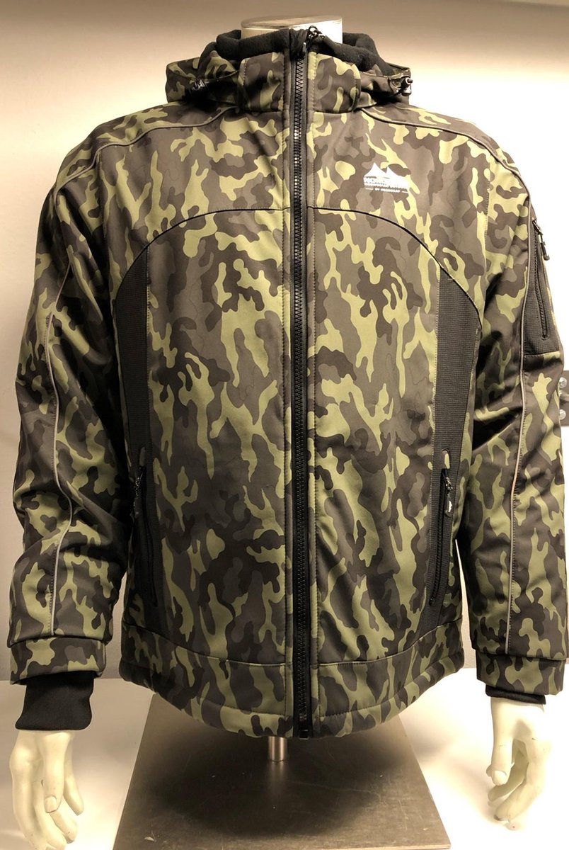 Nordberg heren winterjas camouflage maat XL