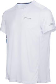 Babolat Core Flag Club Sportshirt - Maat S  - Mannen - wit