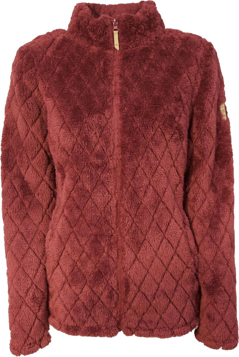 Sineo Dames Fleece Jas - Rood