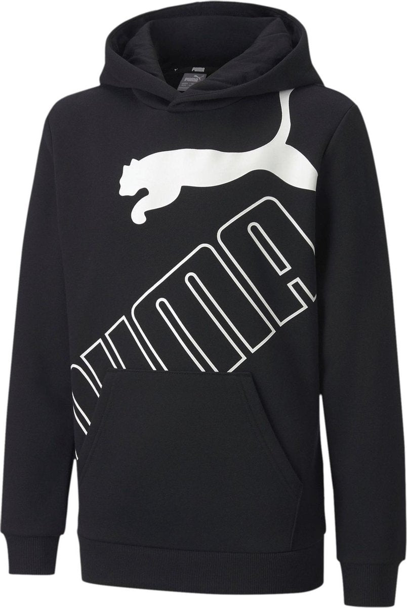 PUMA Big Logo Hoodie FL Trui Jongens - Maat 140
