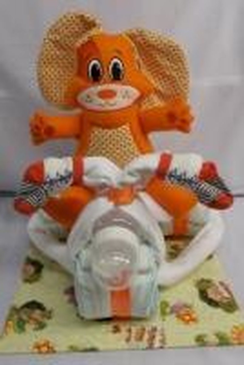 Trike hond digger oranje