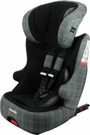 Nania Racer ISOFIX - Meegroei autostoel Groep 1 2 3 - Van 9 tot 36 kg - Grijs