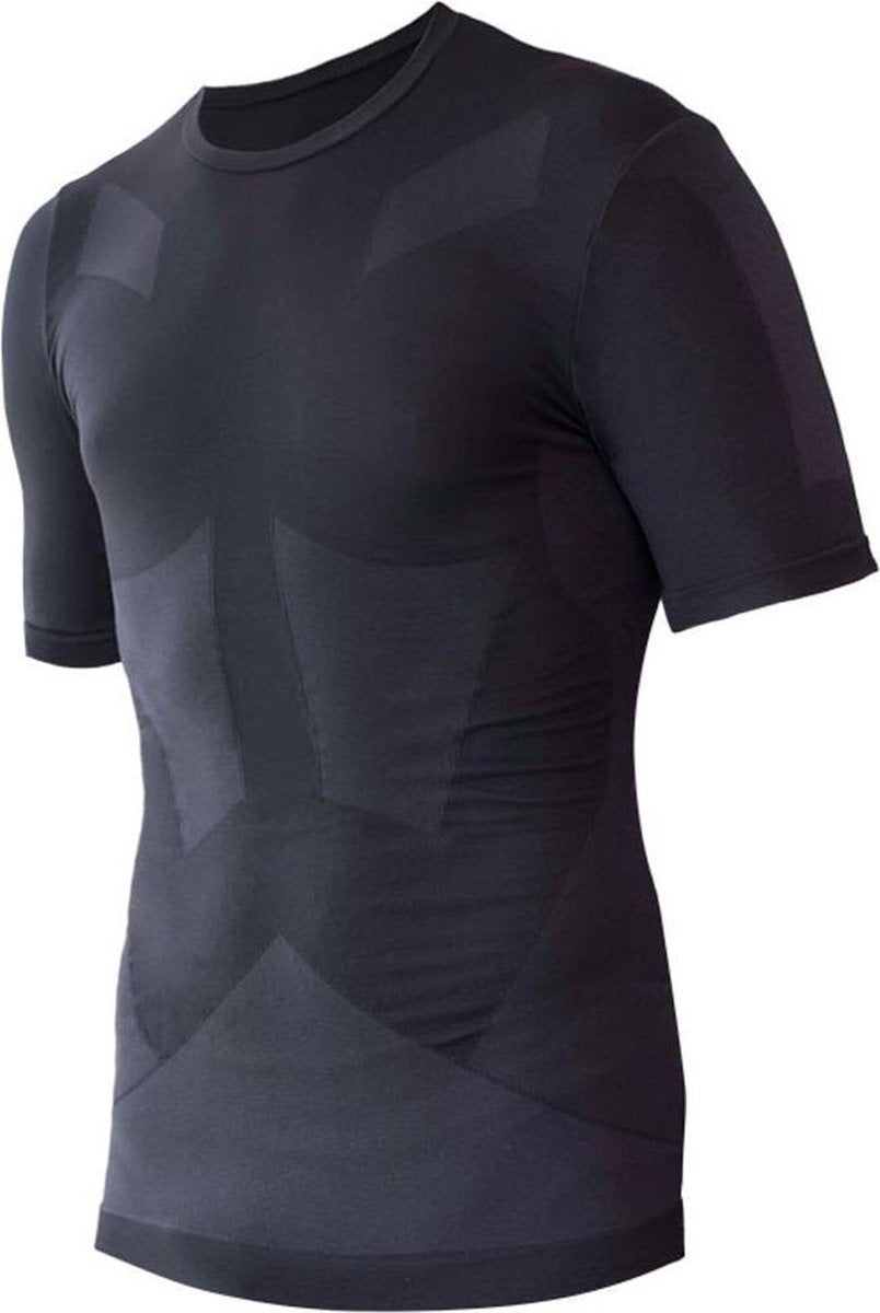 Iron-ic Sportshirt Extralight 4.0 Heren Polyamide Zwart Mt S/m